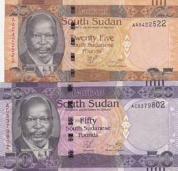 South Sudan, 25-50 ... 