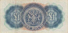 Bermuda, 1 Pound, 1937, VF, p11b  