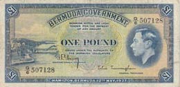 Bermuda, 1 Pound, 1937, ... 