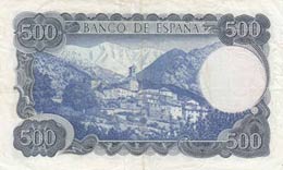 Spain, 500 Pesetas, 1973, VF, p153a  
