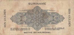 Suriname, 1 Gulden, 1942, VF, p105c  There ... 