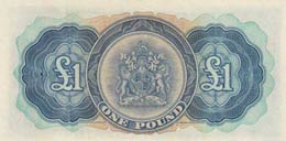 Bermuda, 1 Pound, 1957, XF, p20b  