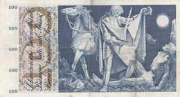 Switzerland, 100 Franken, 1956, VF, p49a  ... 
