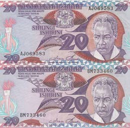 Tanzania, 20 Shilingi, ... 