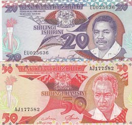 Tanzania, 20,50 ... 