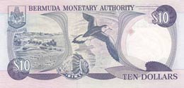 Bermuda, 10 Dollars, 1993, UNC, p42a  