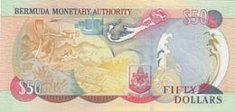 Bermuda, 50 Dollars, 2007, UNC, p54b  
