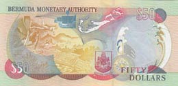 Bermuda, 50 Dollars, 2003, UNC, p56  
