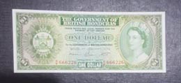 British Honduras, 1 Dollar, 1973, UNC, p28c  ... 