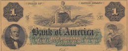 Confederate States of America, 1 Dollar , ... 
