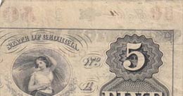 Confederate States of America, 50 Cents, ... 