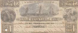 Confederate States of America, 1,75 Dollars, ... 