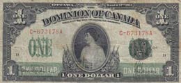 Canada, 1 Dollar, 1917, ... 