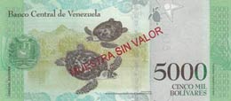 Venezuela, 5.000 Blivares, 2016, UNC, p97s, ... 