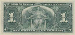 Canada, 1 Dollar , 1937, XF, p58  