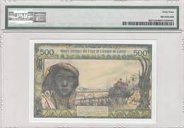 West African States, 500 Francs, 1959-61, ... 