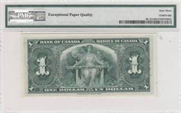 Canada, 1 Dollar , 1937, UNC, p58d, BC-21c  ... 