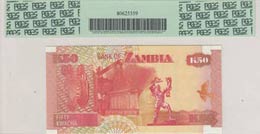 Zambia, 50 Kwacha, 2006, UNC, p37e  PCGS 66 ... 