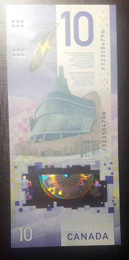 Canada, 10 Dollars, 2018, UNC, p77a  Polymer ... 