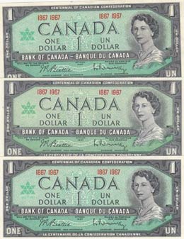 Canada, 1 Dollar , 1967, ... 