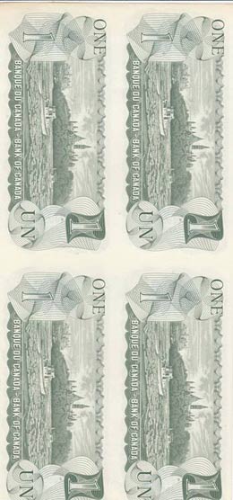 Canada, 1 Dollar , 1973, UNC, p85c  Uncut ... 