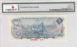 Canada, 5 Dollars, 1972, UNC, p87as, ... 