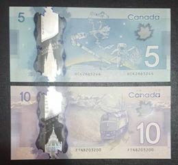 Canada, 5-10 Dollars, 2013, UNC, (Total 2 ... 