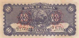China, 10 Yuan, 1939, UNC, pS3069s, SPECIMEN 