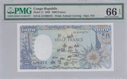 Congo Republic, 1.000 ... 