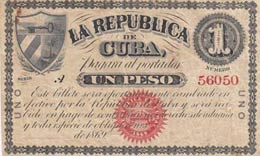 Cuba, 1 Peso, 1869, VF, ... 