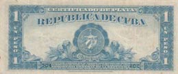 Cuba, 1 Peso, 1948, VF, p69g  