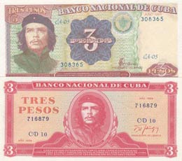 Cuba, 3 Pesos, UNC, ... 