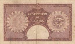 Cyprus, 1 Pound, 1956, VF, p35a  Queen ... 