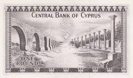 Cyprus, 1 Pound, 1976, UNC, p43c  