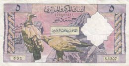 Algeria, 5 Dinars, 1964, ... 