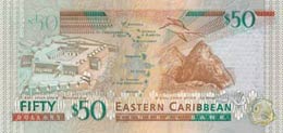 East Caribbean States, 50 Dollars, 2008, ... 