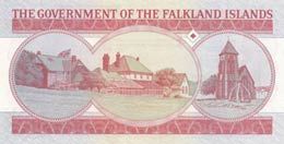 Falkland Islands, 5 Pounds, 2005, UNC, p17  ... 