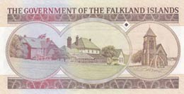 Falkland Islands, 20 Pounds, 2011, UNC, p19  ... 