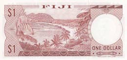 Fiji, 1 Dollar, 1974, UNC, p71b  Queen ... 