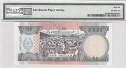 Fiji, 1 Dollar , 1993, UNC, p89a  PMG 66 EPQ