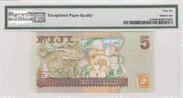 Fiji, 5 Dollars, 2012, UNC, p110b  PMG 66 EPQ