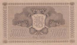 Finland, 1.000 Markkaa, 1922, UNC, p67b  