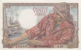 France, 20 Francs, 1942, ... 