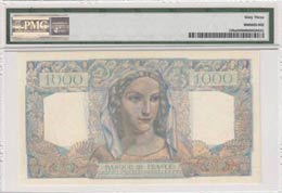 France, 1.000 Francs, 1945-47, UNC, p130a  ... 