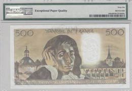 France, 500 Francs, 1979/1986, UNC, p156e  ... 