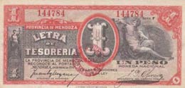 Argentina, 1 Peso, 1914, ... 