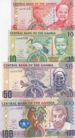 Gambia, 5-10-50-100 ... 