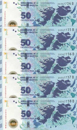 Argentina, 50 Pesos, ... 