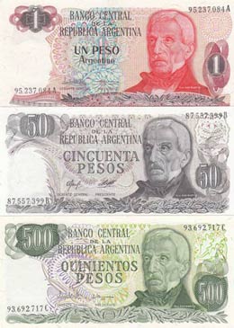 Argentina, 1-50-500 ... 