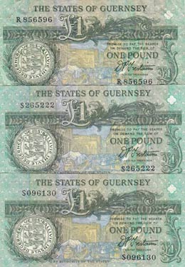 Guernsey, 1 Pound, 1991, ... 